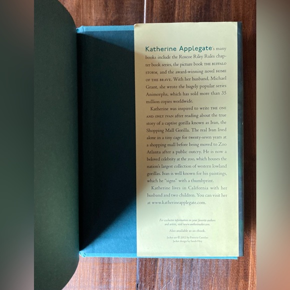 First Edition - The One and Only Ivan by Katharine Applegate Hardcover 2011 - Picture 14 of 15